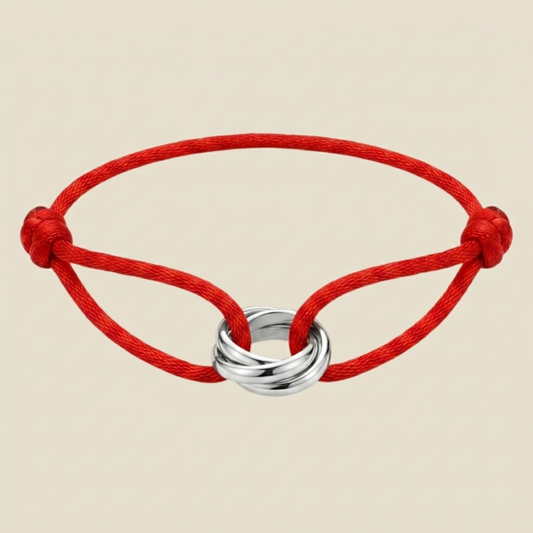 Coral Red Unity Bracelet