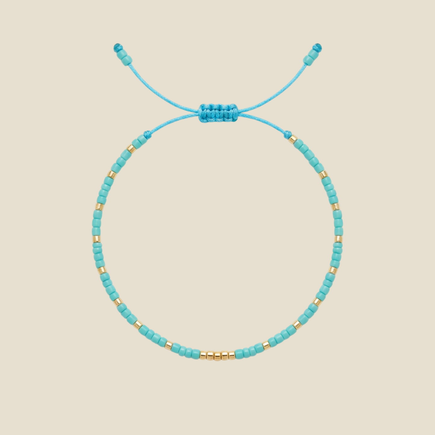 Turquoise Water Bead Bracelet