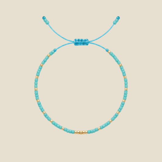 Turquoise Water Bead Bracelet